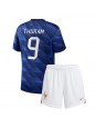 Otroški Nogometna dresi replika Francija Marcus Thuram #9 Domači SP 2026 Kratek rokav (+ hlače)